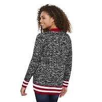 Cardigan de Noël affreux George pour dames