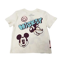 Disney Toddler Boys Bubble Mickey Short Sleeve T-Shirt