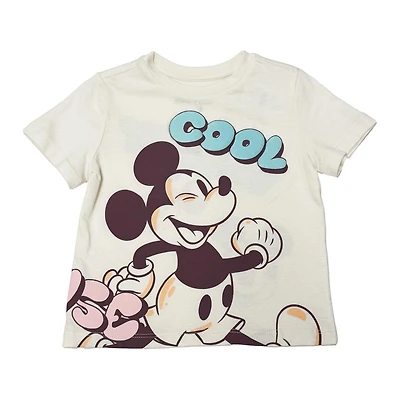 Disney Toddler Boys Bubble Mickey Short Sleeve T-Shirt