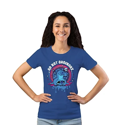 Disney Lilo & Stitch Ladies Not So Ordinary Short Sleeve T-Shirt
