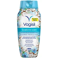 Nettoyant intime quotidien Vagisil Scentsitive Scents Noix de coco et hibiscus