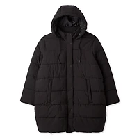 George Women's Plus Mid Length Puffer Coat