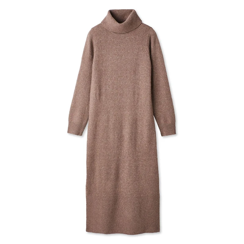 Robe longue à col roulé George pour femmes