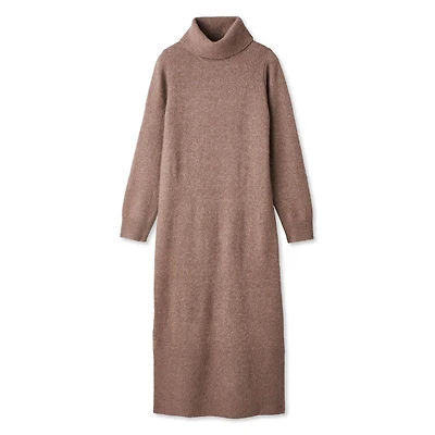 Robe longue à col roulé George pour femmes