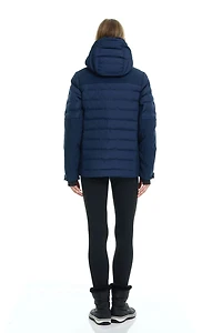 Veste de ski matelassée à matériaux mixtes pour femme plus Tec-One