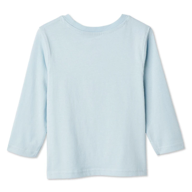 T-shirt à manches longues avec imprimé graphique George pour petits garçons