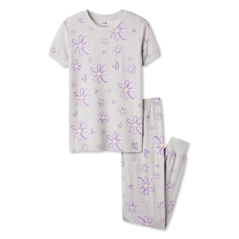 George Girls' Two Piece Pajama Set