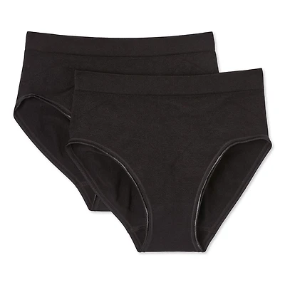 Lot de 2 culottes gainantes George pour femmes Tailles M-TG