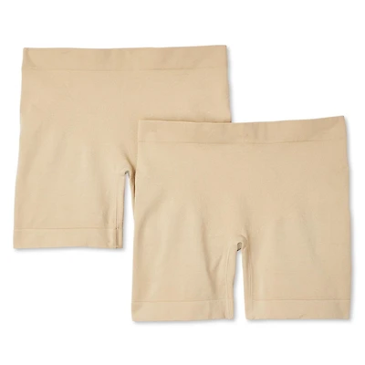 Lot de 2 culottes garçonnes maintien George pour femmes Tailles 1X-2X