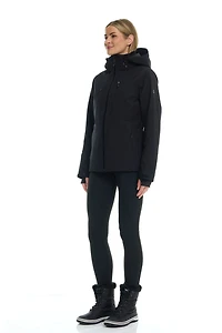 Tec-One Women's Hooded Pongee Ski Jacket