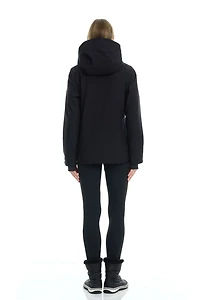 Tec-One Women's Hooded Pongee Ski Jacket