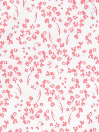 Carter's Child of Mine Baby Girls' Blue Floral 3-Pack Bodysuit, Pre-24M