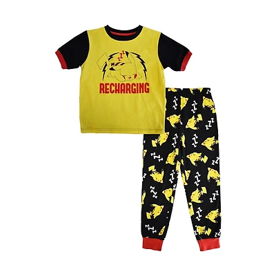 Boys Pokemon 2 Piece Sleepachu Sleep Set