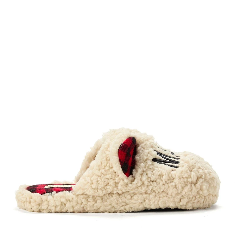 Dearfoams Cozy Comfort Women's Mam Bear Slippers<br>