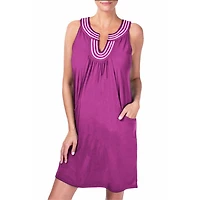 Ibiza Cette robe superbe avec details a l'encolure et poches  est un cache-maillot parfait pour toute occasion
