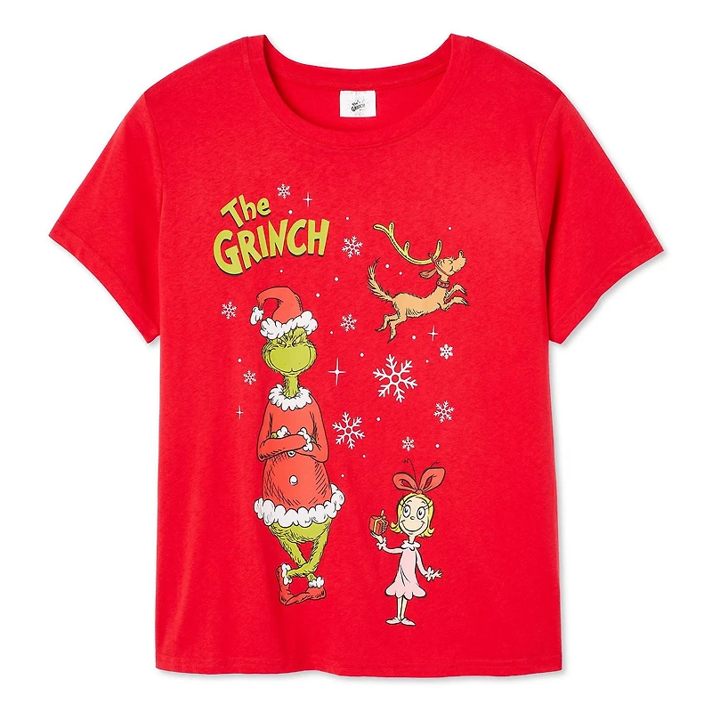 T-shirt coupe garçonne The Grinch Plus pour femmes