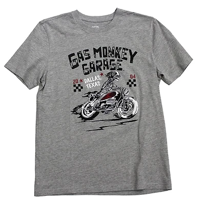 Men's license Gas Monkey T shirt.