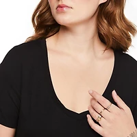 Paisley Sky Maternity Side Split Nursing Tee