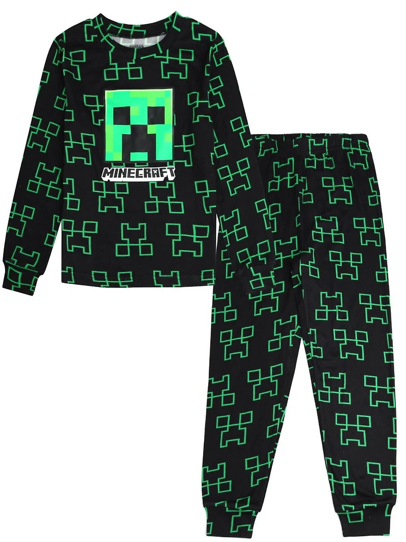 Pyjama 2 pièce Minecraft