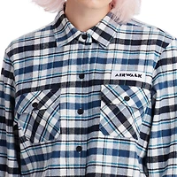 AIRWALK WOMENS LONG SLEEVE FLANNEL