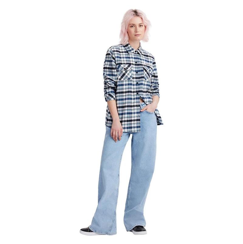 AIRWALK FEMME BLOUSE MANCHES LONGUES