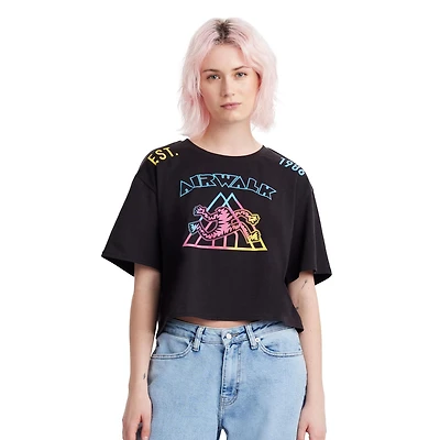 SHORT SLEEVE CROPPED TEE