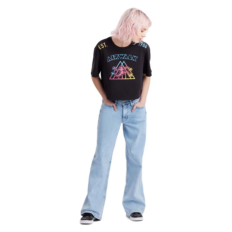 SHORT SLEEVE CROPPED TEE