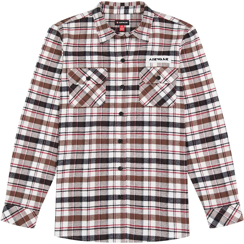 AIRWALK WOMENS LONG SLEEVE FLANNEL