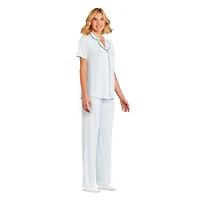 Pyjama 2 pièces épais et soyeux George pour femmes
