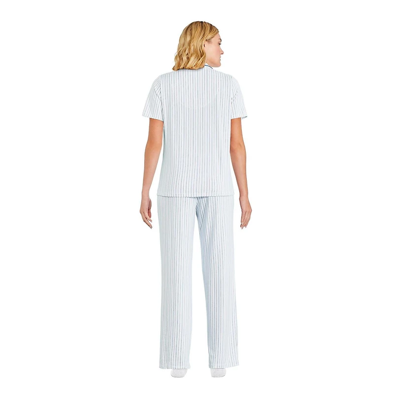 Pyjama 2 pièces épais et soyeux George pour femmes