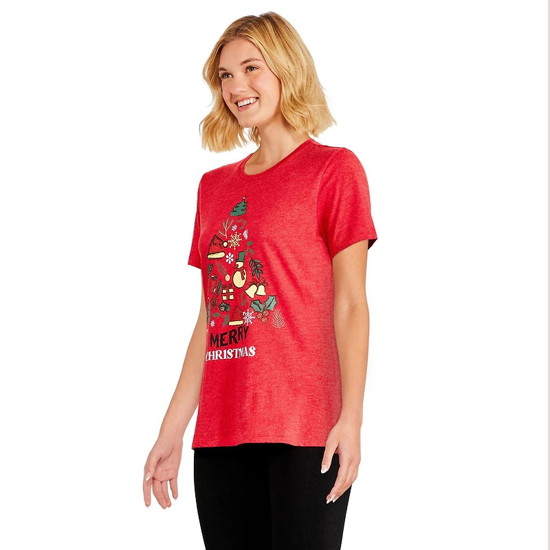T-shirt de Noël George pour femmes