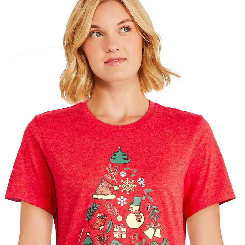 T-shirt de Noël George pour femmes