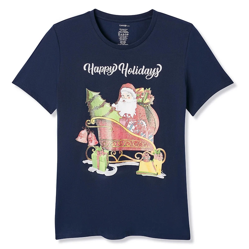George Women's Christmas Tee