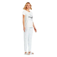 George Women's Hacci Pajamas 2-Piece Set