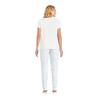 George Women's Hacci Pajamas 2-Piece Set