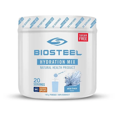 BioSteel Hydration Mix White Freeze Flavor 20 servings