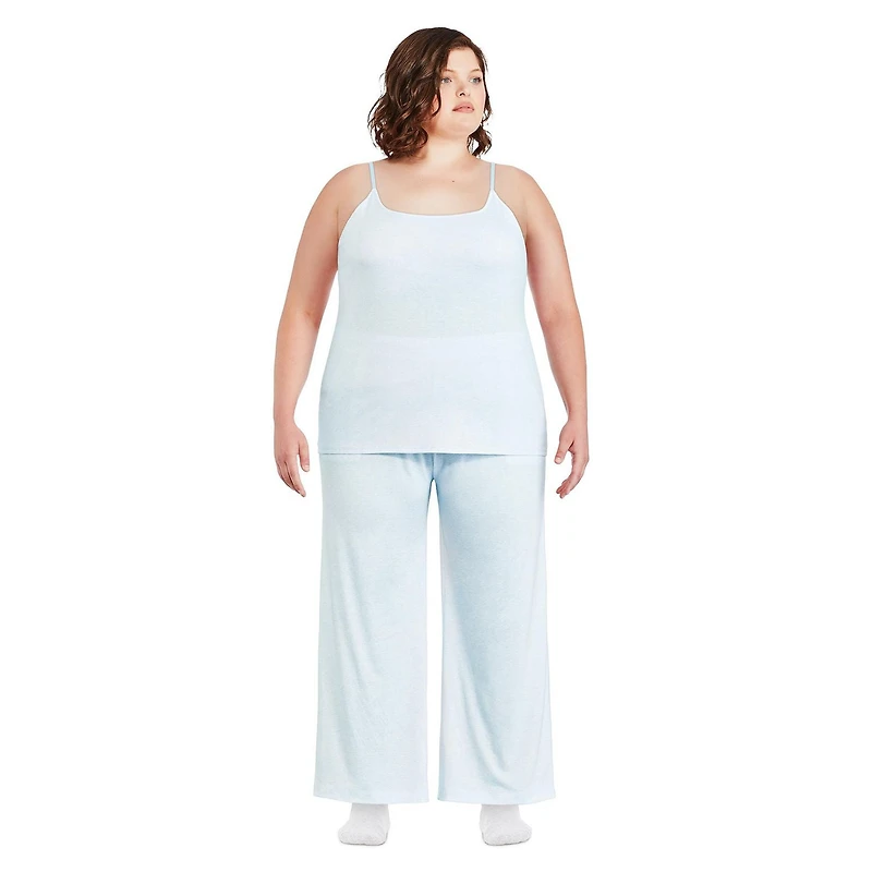 Pyjama 2 pièces avec camisole et pantalon George Plus pour femmes