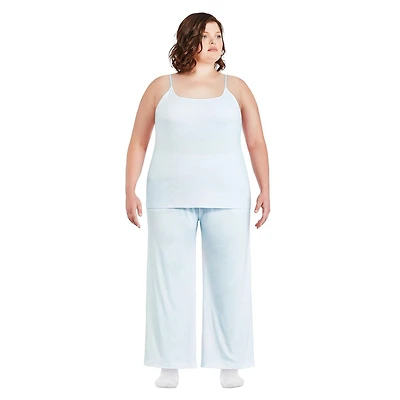 Pyjama 2 pièces avec camisole et pantalon George Plus pour femmes
