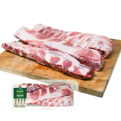 Maple Leaf Sweet & Sour Fresh Pork Side Ribs Raised Without Antibiotics, 3 Pork Side Ribs, 1.10 - 1.50 KG