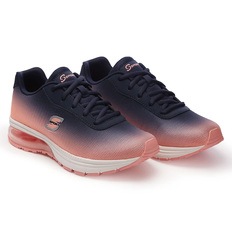 S Sport Designed by Skechers Women's Danai Lace-Up Sporty Sneaker