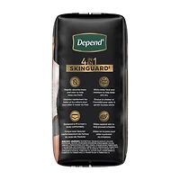 Depend Real Fit Incontinence Underwear for Men, Disposable, Maximum Absorbency, S/M-L/XL, Black and Grey