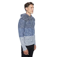 Chandail manches longues à capuchon Dark Black