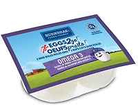 Burnbrae Farms EGGS2go! Omega 3 Hard Boiled Snack Pack, Minimum net weight - 88g