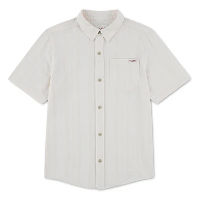 Levi Strauss Signature Textured Short Sleeve Woven Top