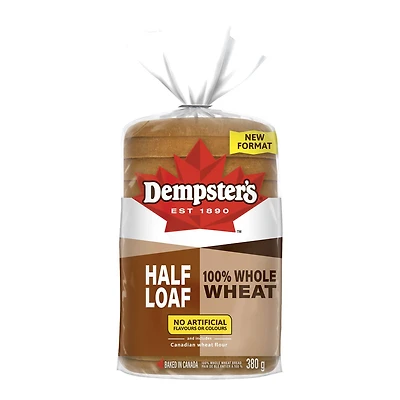 Dempster’s®  100% Whole Wheat Bread, 380g