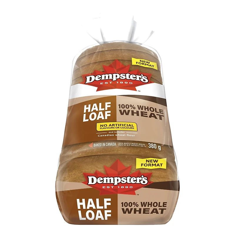 Dempster’s®  100% Whole Wheat Bread, 380g