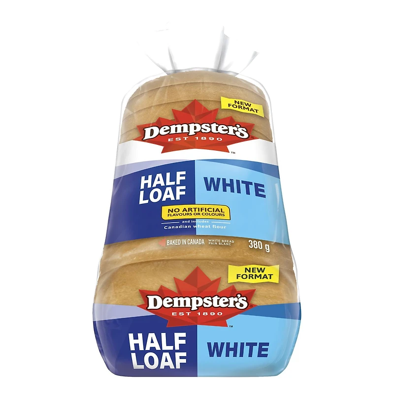 Dempster’s® Half Loaf White Bread, 380g