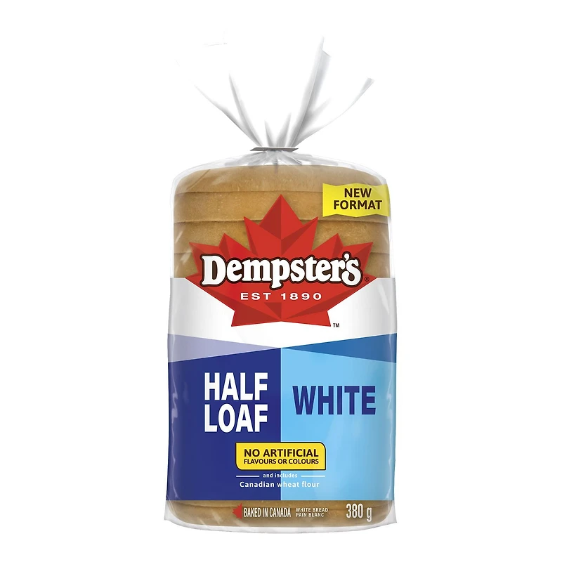 Dempster’s® Half Loaf White Bread, 380g