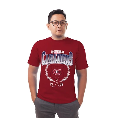 T-shirt à manches courtes pour hommes du match des Canadiens de Montréal de la LNH *Exclusivité en ligne
