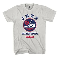 NHL Winnipeg Jets Curved Men's Short Sleeve T-Shirt *On-Line Exclusive